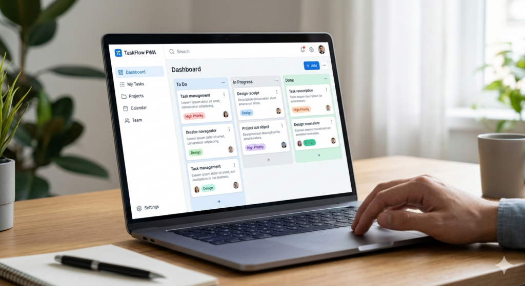 바이브 코딩으로 만든 웹앱 예시